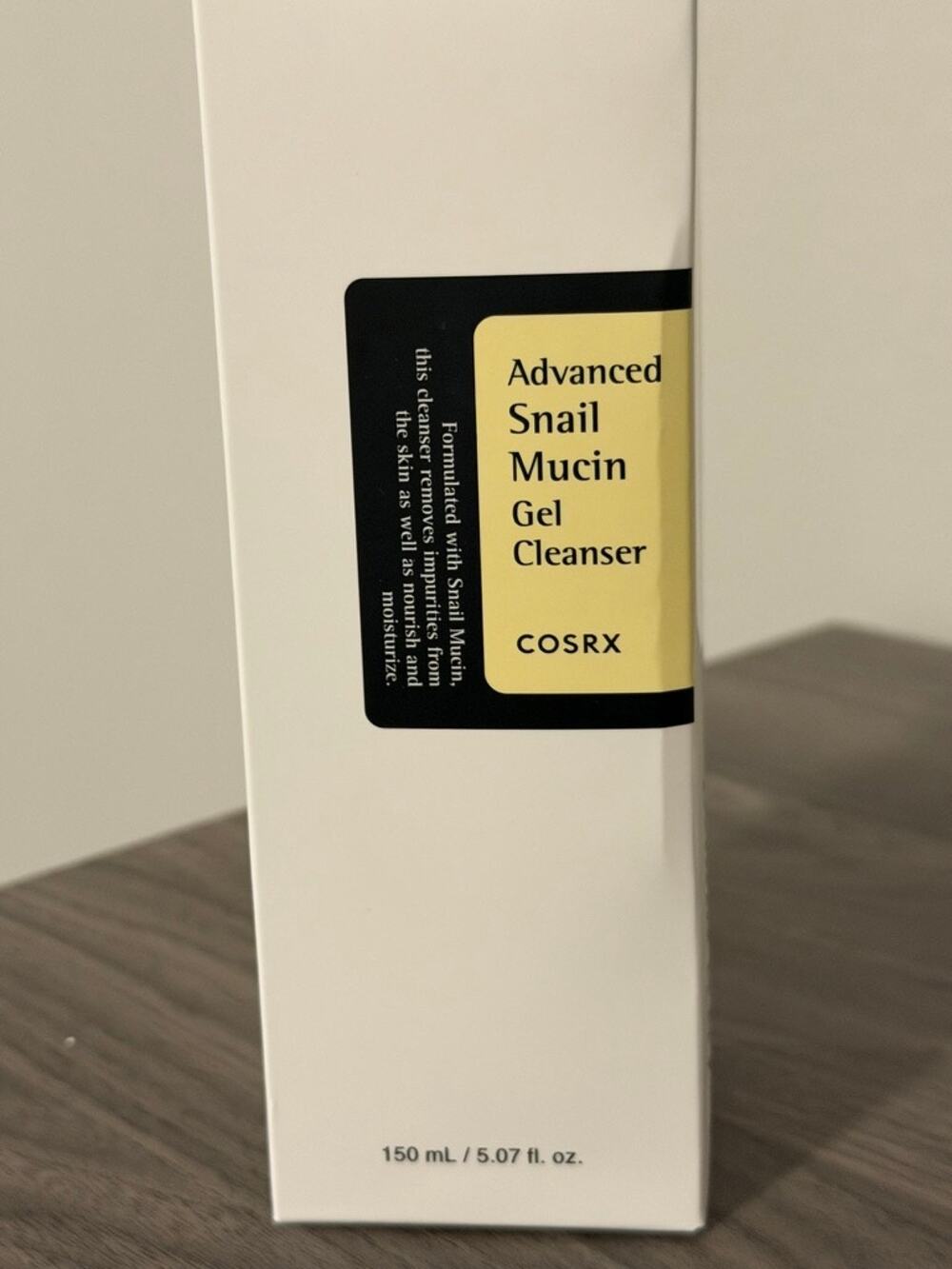 COSRX Advanced Snail Mucin Gel Cleanser 150ml NEW IN BOX Exp 2027